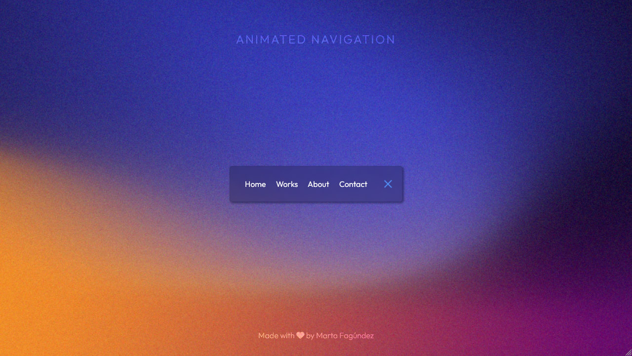 Animated Navigation project thumbnail