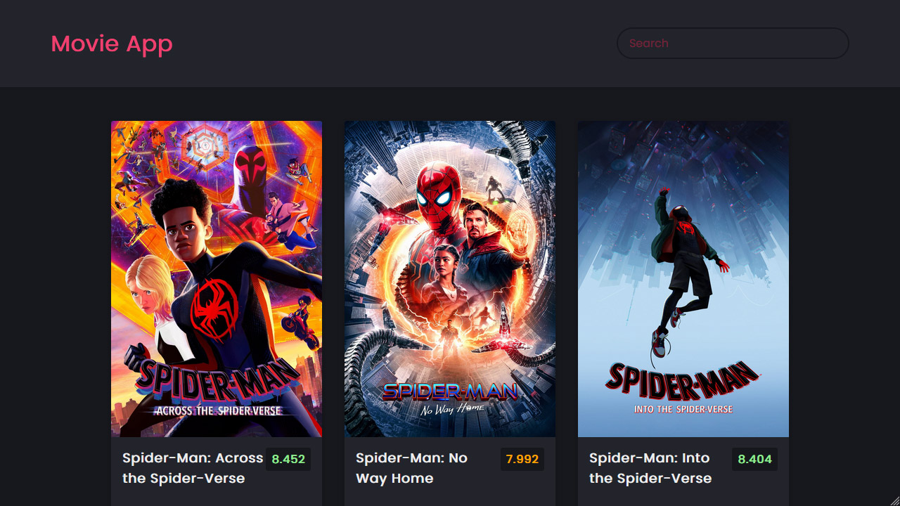 Movie App project thumbnail