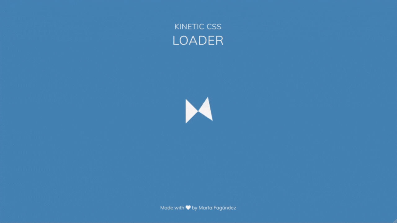 Kinetic CSS Loader project thumbnail