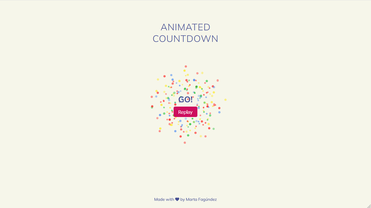 Animated Countdown project thumbnail