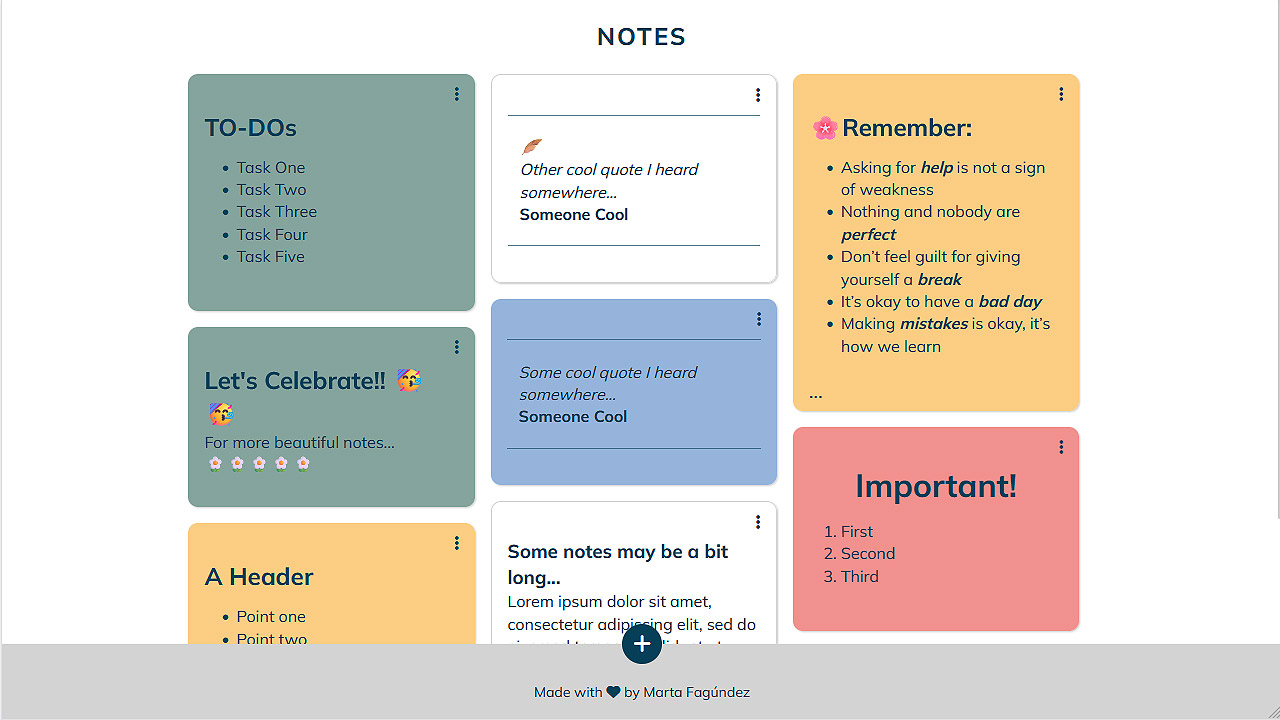 Notes App project thumbnail