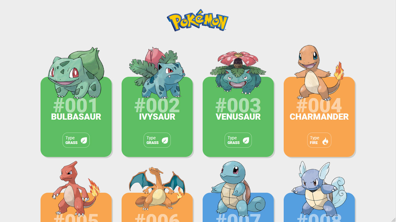 Pokedex project thumbnail
