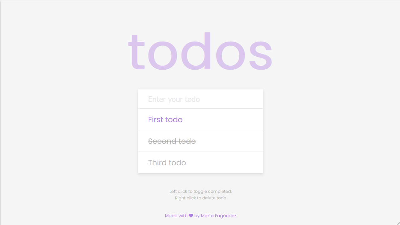 Todo List project thumbnail
